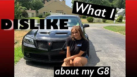 What I dislike about my G8