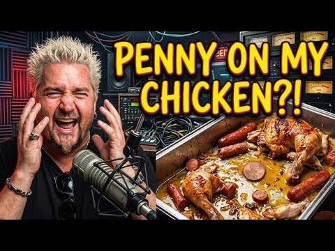 Guy Fieri Disgusted: “Why Is There A Penny On My Chicken?!”