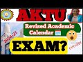 Aicte Revised academic Calendar 🗓️ 2024-25 | | First Year admission date 2024-25 | Exam date