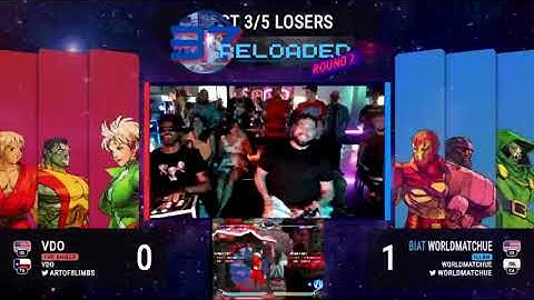 MvC2: 37R Rd2 - VDO - Ken (100%) 1v3 Comeback vs IM/Doom/Sent (250%) .:7.23.23:.