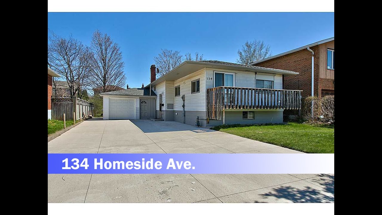 Bungalow for sale, 134 Homeside Avenue, Stoney Creek, Ontario. One