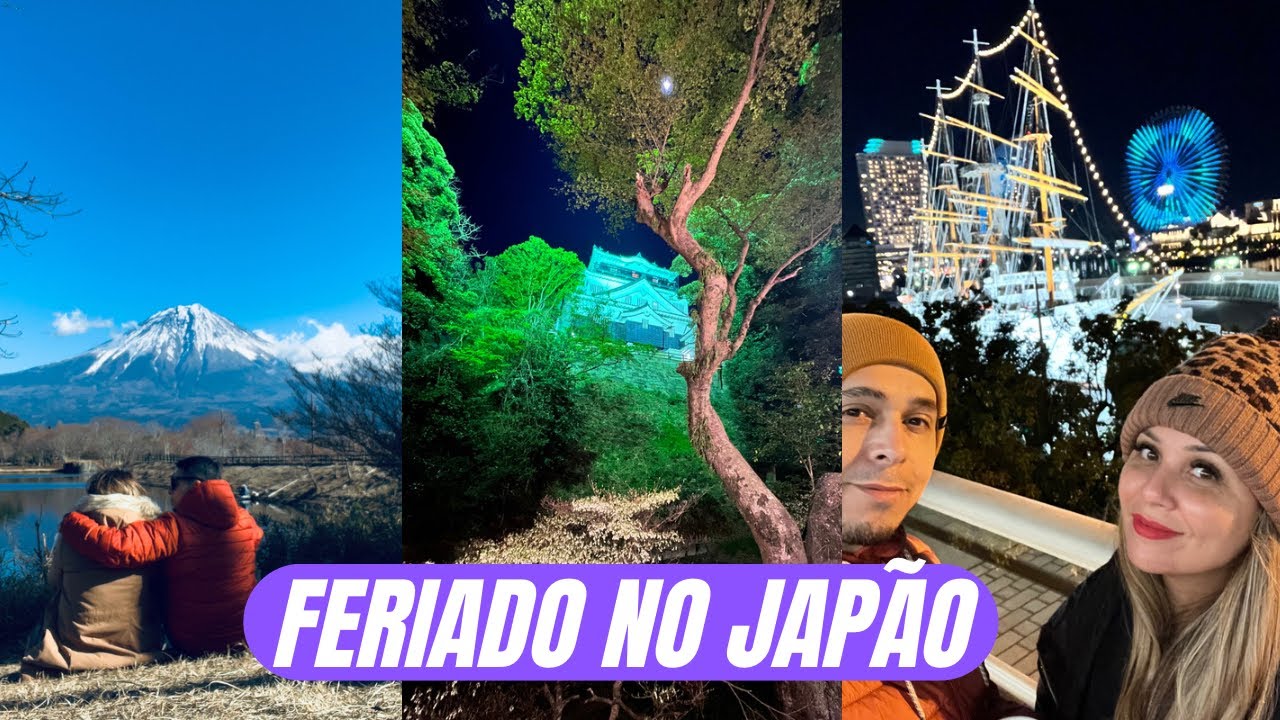 APROVEITE OS FERIADOS NO JAPÃO 🇯🇵