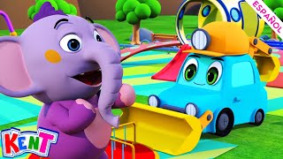 Kent el Elefante | ¡Construye un parque infantil Con Kent! | Videos para niños |Aprendizaje Infantil