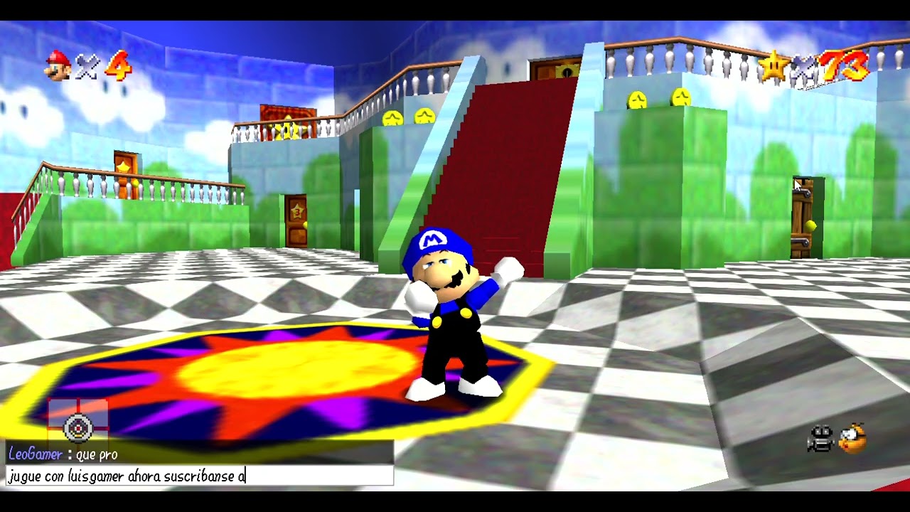 jugue con @LuisD4rt en sm64coopdx