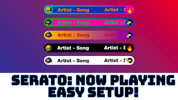 Add "Serato Now Playing" To Twitch In Under 5 Minutes! | Live Tracklist Tutorial