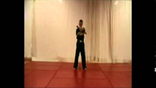 Nunchaku lesson - 5th sideway strike (WNA)