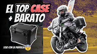 TOP CASE Aluminio Para moto / Dominar 400 TE / Instalación  PRECIO  ¿Se ROMPE la Parrilla?