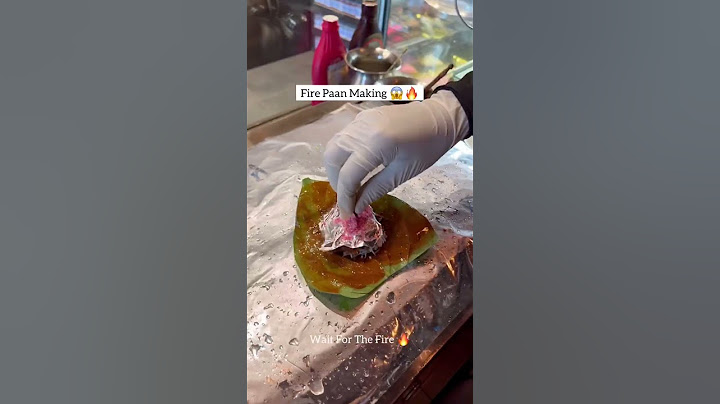 Aise banta hai Fire Paan 😱😱 | Is wajah se Aag lagti hai 😳😳 | Must Watch #viral #shorts #firepaan