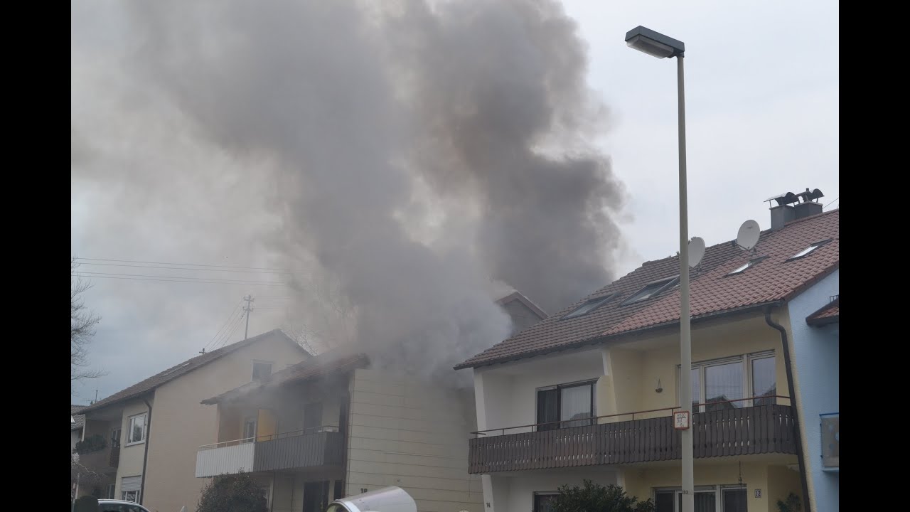 26.02.2014: Großbrand in Wohnhaus - Benningen