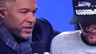 Seattle Seahawks 2026 Nfc Championship George Halas Trophy Presentation Sam Darnold Postgame Rams