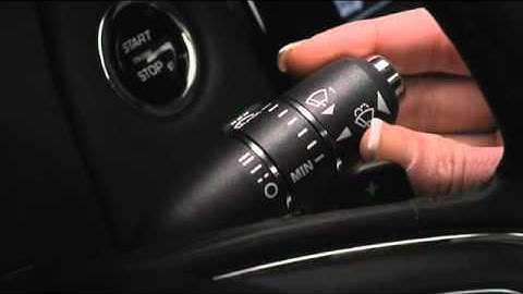 2012 Jaguar XJ - How to use your Wiper Controls