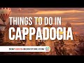 35 Best Things To Do in Cappadocia | Top Attractions &amp; Activities To Do in #cappadociaturkey