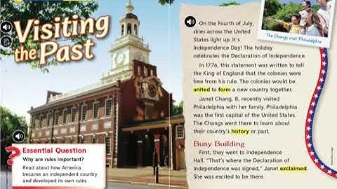 Visiting the Past 2nd Wonders 2017 Unit 5 Week 5