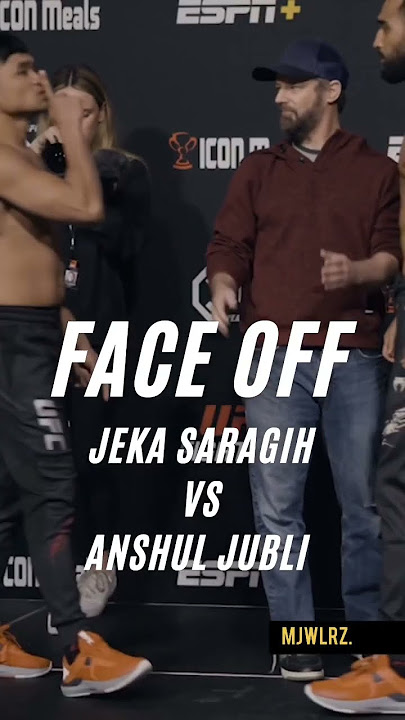 FACE OFF JEKA SARAGIH VS ANSHUL JUBLI 🔥🔥