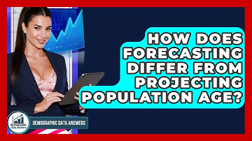 How Does Forecasting Differ From Projecting Population Age? - Demographic Data Answers