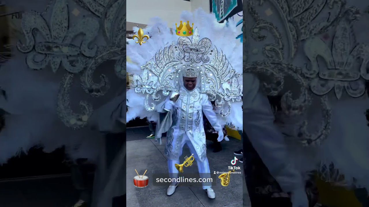 Second Line Royalty.  Only in New Orleans