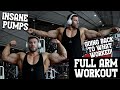 Unbelievable arm pump the full arm workout that i made the most progress with