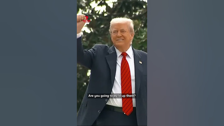 US President Donald Trump spotted on White House roof