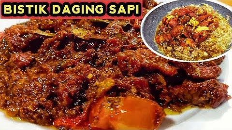 Resep bistik daging sapi,empuk,bumbu meresap,enak banget /cook beef