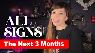 ALL SIGNS ~ THE NEXT 3 MONTHS ⚡WHAT YOU DON'T SEE COMING⚡(time stamped)