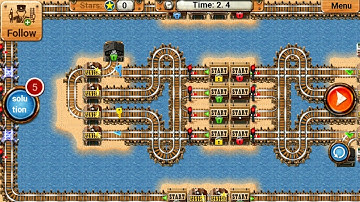 Rail Maze 2 Awesome Gameplay - Train Puzzle Game - Android Gameplay #2312