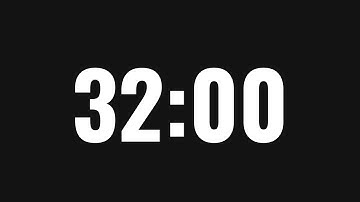 32 Dakika Zamanlayıcı - 32 Minute Timer