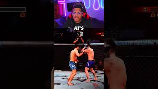 I CHALLENGED A PRO UFC PLAYER 🤣 #ufcgame #ufc5 #ufc