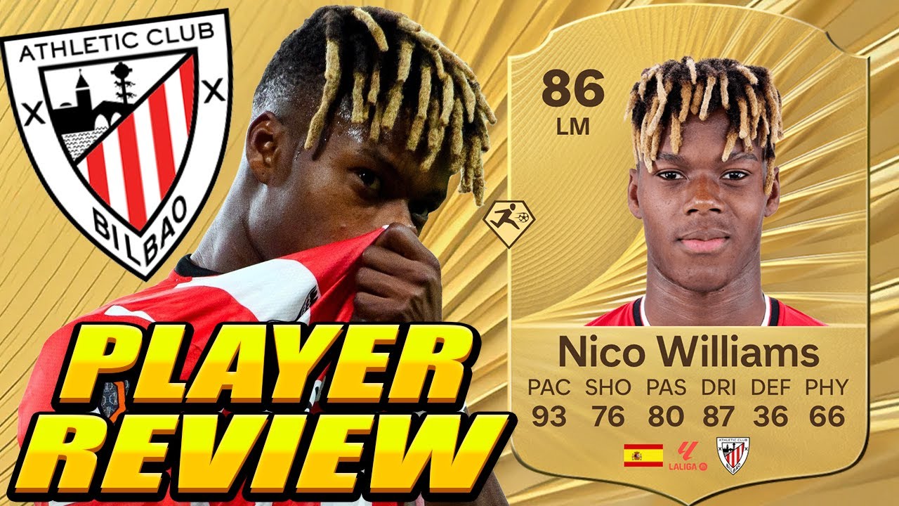 86 Nico Williams Player Review! Gold Nico Williams Review! 86 Nico Review! - EA FC 26 Ultimate Team
