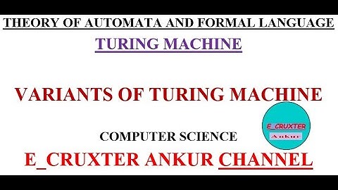 83. Automata_49 Multitape Turing Machine