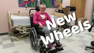 Wheelchair for kids - They arrived!