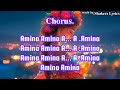 Sanaipei Tande - Amina Official lyric