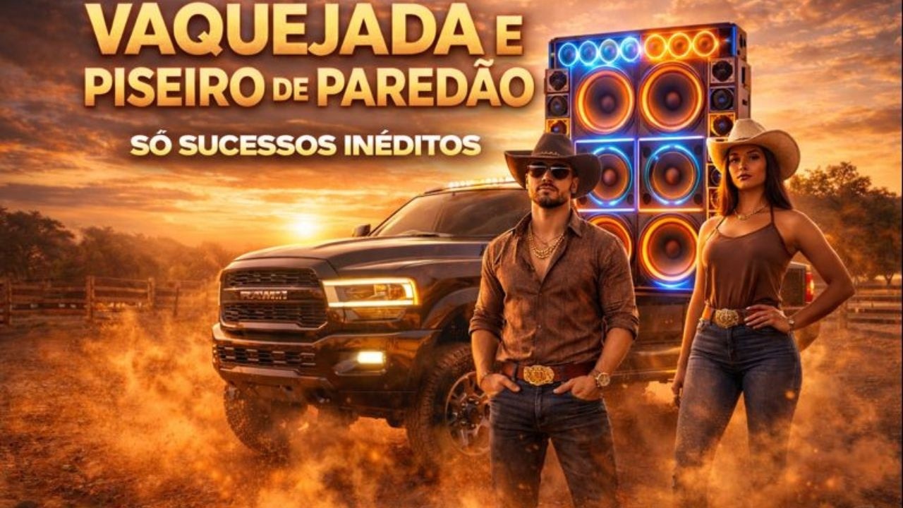 VAQUEJADA E PISEIRO DE PAREDÃO   Do Curral pro Paredão Só Sucessos Inéditos