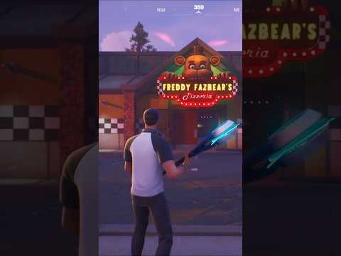 Bienvenidos al Restaurante/Pizzeria de Freddy Fazbear...! FNAF x Fortnite #shorts #fnaf #fortnite