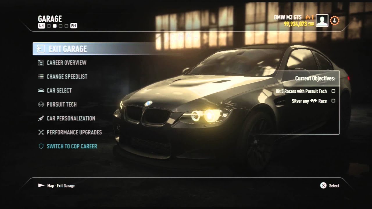 PS3] Need for Speed Rivals - Max SP Points Save - YouTube