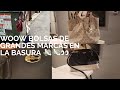 LO QUE TIRAN EN LOS USA 🇺🇸 WOOW BOLSAS DE GRANDES MARCAS EN LA BASURA 💸💸👀