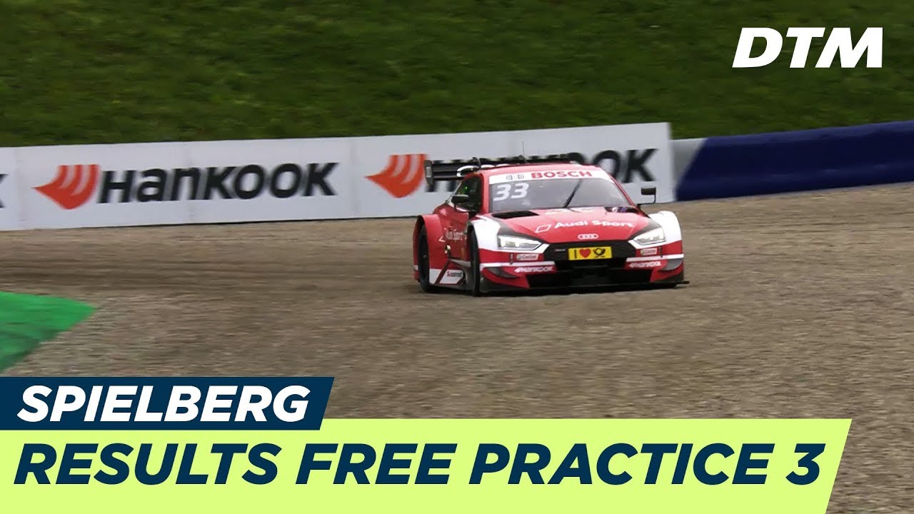 Results & Highlights Free Practice 3 - DTM Spielberg 2018