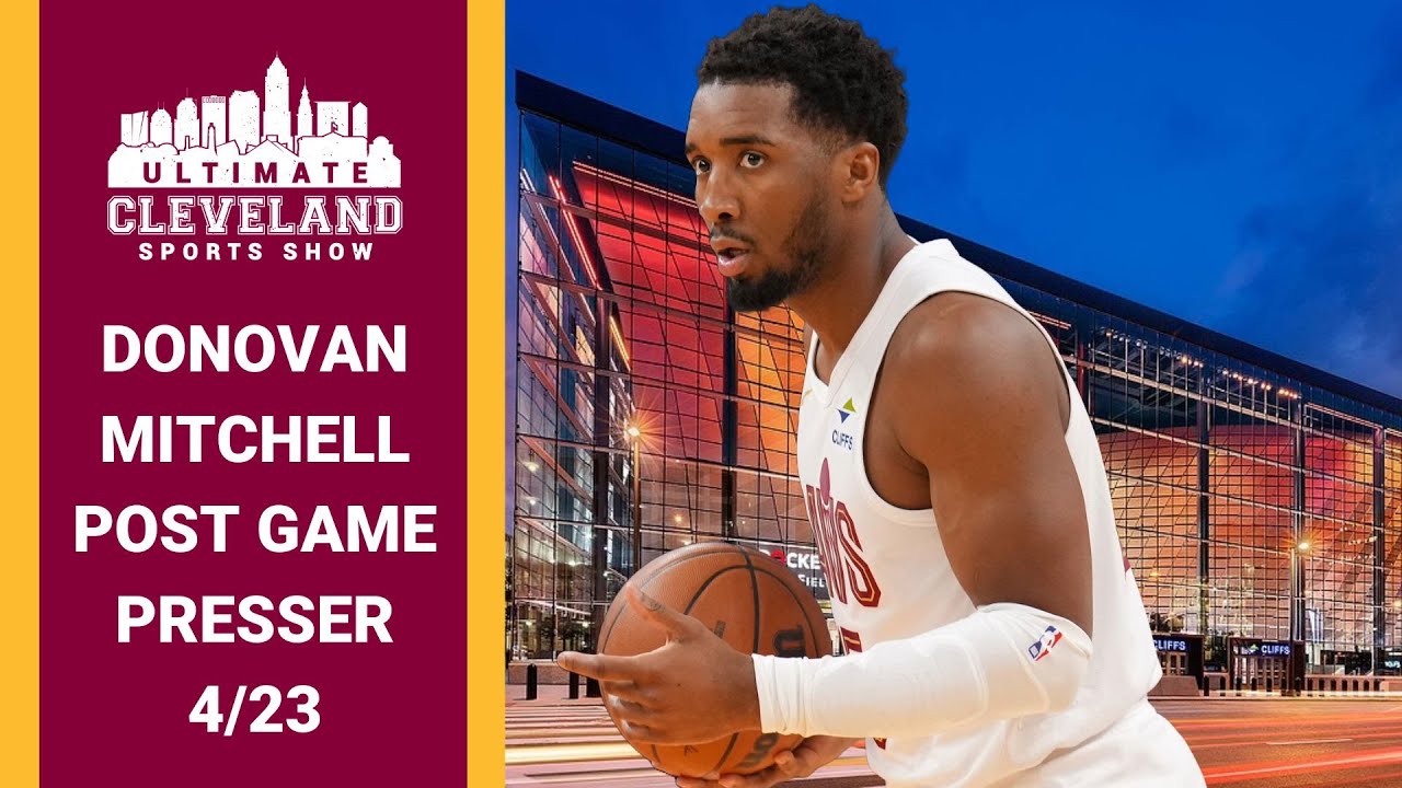 Cleveland Cavaliers' Donovan Mitchell game 2 post presser - YouTube