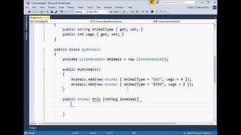 C# INDEXERS   Lesson 1