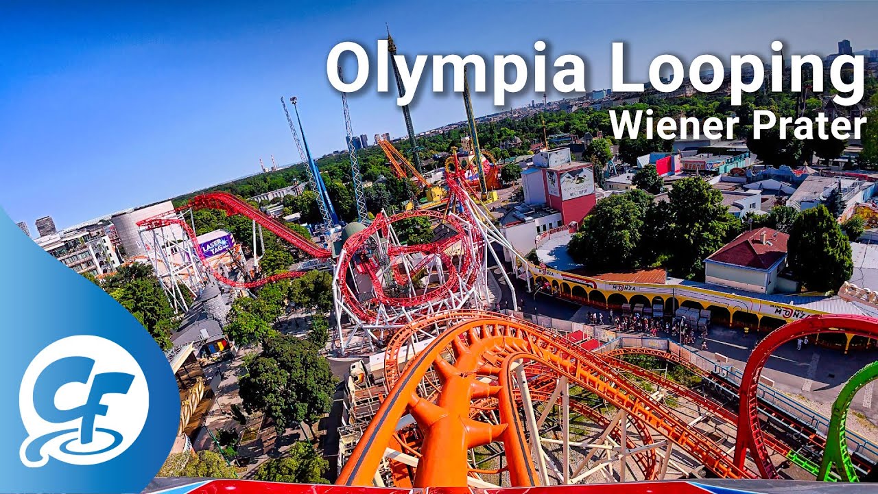 Olympia Looping front seat on-ride 4K POV Wiener Prater