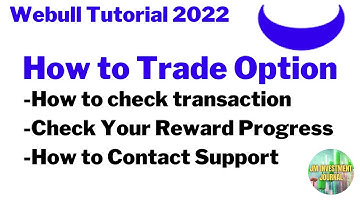 Webull Singapore Tutorial | Step by Step Guide to Trade Option