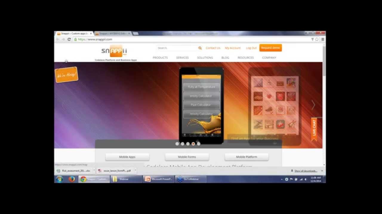 Webinar: Snappii Mobile Business Solutions