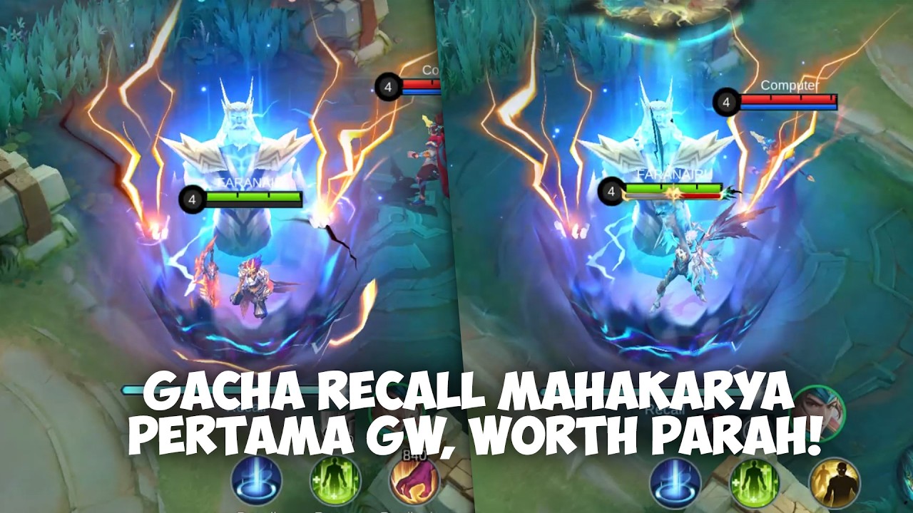 GW COBA GACHA RECALL MAHAKARYA PERTAMA! RECALL ZEUS HABIS BRP DM ? - MOBILE LEGENDS