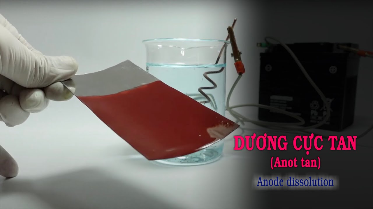 Dương cực tan (anot tan). Anode dissolution
