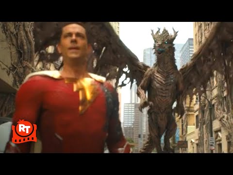 Shazam! Fury of the Gods (2023) - Ladon, the Fear Dragon Scene | Movieclips