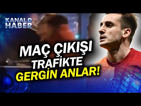 Maç Sonrası Tansiyon Yükseldi! Kerem Aktürkoğlu'nun Maç Çıkışı Trafikte Tartışması Kameralarda!