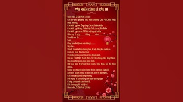 Văn Khấn Cúng LỄ CẦU TỰ cầu xin THẦN LINH, TỔ TIÊN ban cho CON CÁI dành cho gia đình HIẾM MUỘN