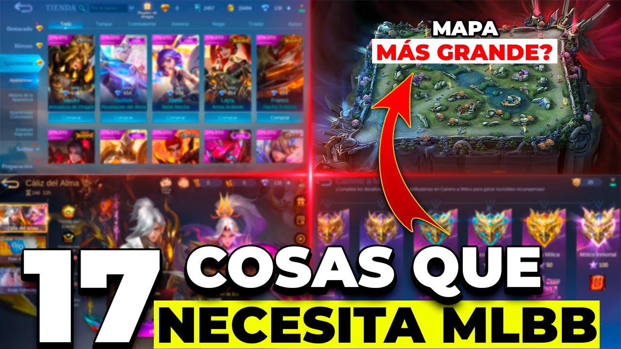 TOP 17 COSAS QUE NECESITA MLBB URGENTE!!!