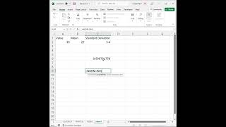 The Learnit Minute - NORM.INV Function #Excel #Shorts screenshot 4