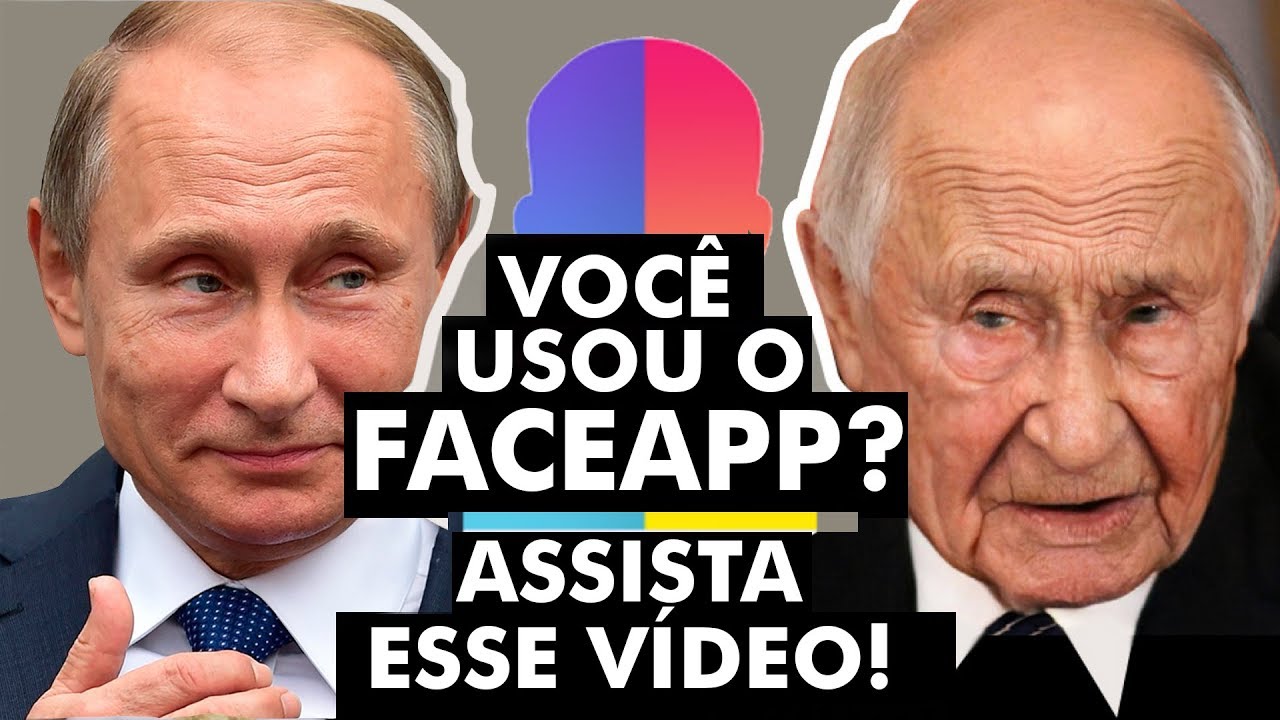 O FACEAPP É UMA ARMA RUSSA DE COLETAR DADOS?