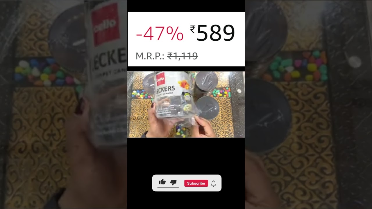 cello checkers plastic pet canister set 18 pieces  